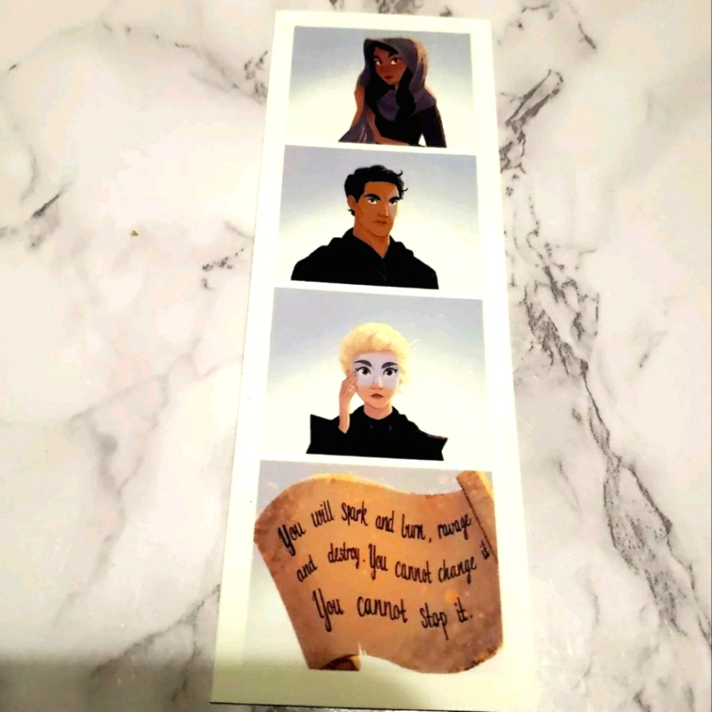 Ember In The Ashes Photo Strip Litjoy Crate, bookmark